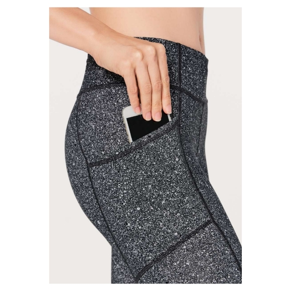 Lululemon Tight Stuff Tight II - Luminesce Splatter White Black. - Picture 6 of 15